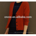 Pull cardigan 100% cachemire à encolure en V femme P18B08TR